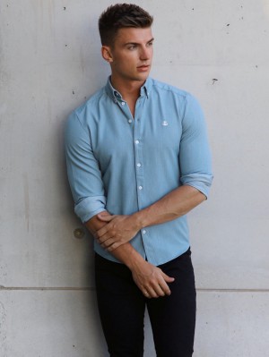 Blakely Torino Shirt Blu | 5824963-QH