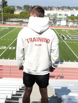 Blakely Training Club Hoodie Bianche | 0723895-FB