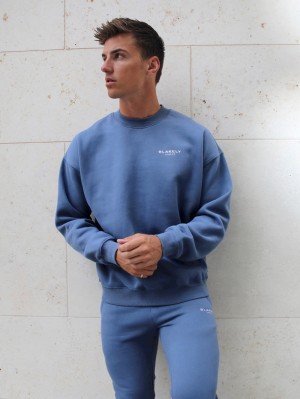 Blakely Universal Relaxed Jumper Blu | 2310576-HZ