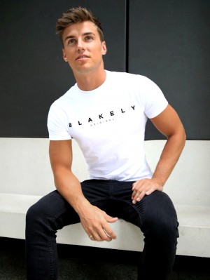 Blakely Whitestone T-Shirt Bianche | 5203419-DF