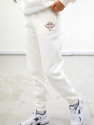 Blakely Women's Varsity Sweatpants Bianche | 5781403-SB