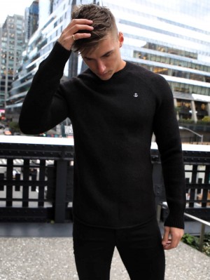 Blakely Yardley Knit Jumper Nere | 7289165-ZV